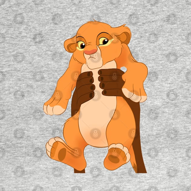 The lion king, cute Simba, baby Simba king, by PrimeStore